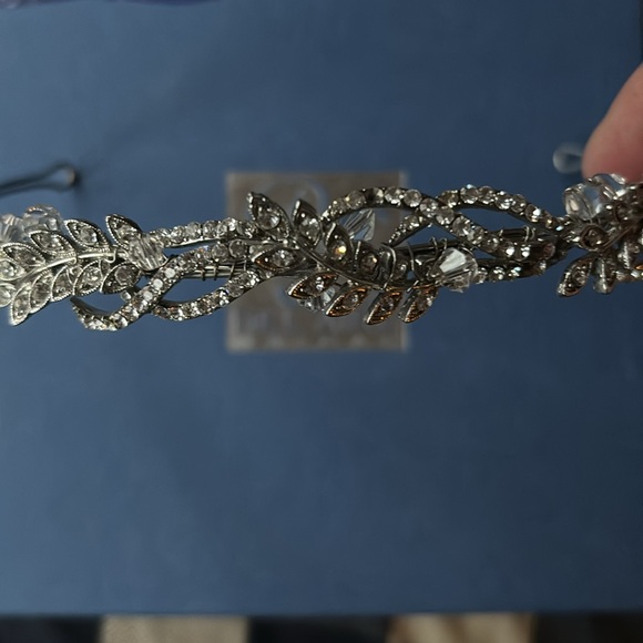 Bel Aire Bridal jeweled headband - Picture 3 of 12